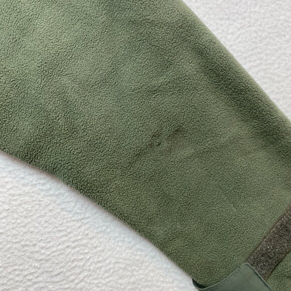 Rothco Fleece Jacket Mens L Green Army Military Full Zip - Picture 9 of 13